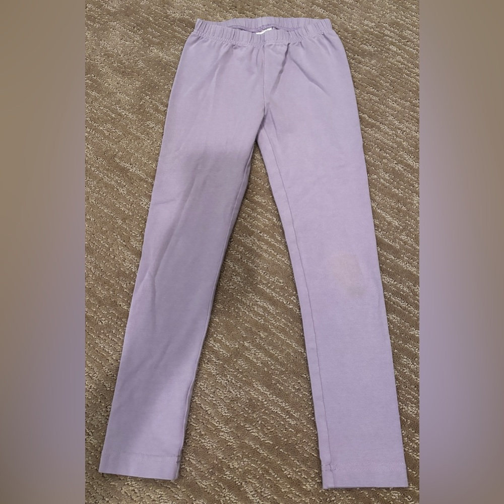 Hanna Andersson Leggings, Sweet Lavender, Size 6-7